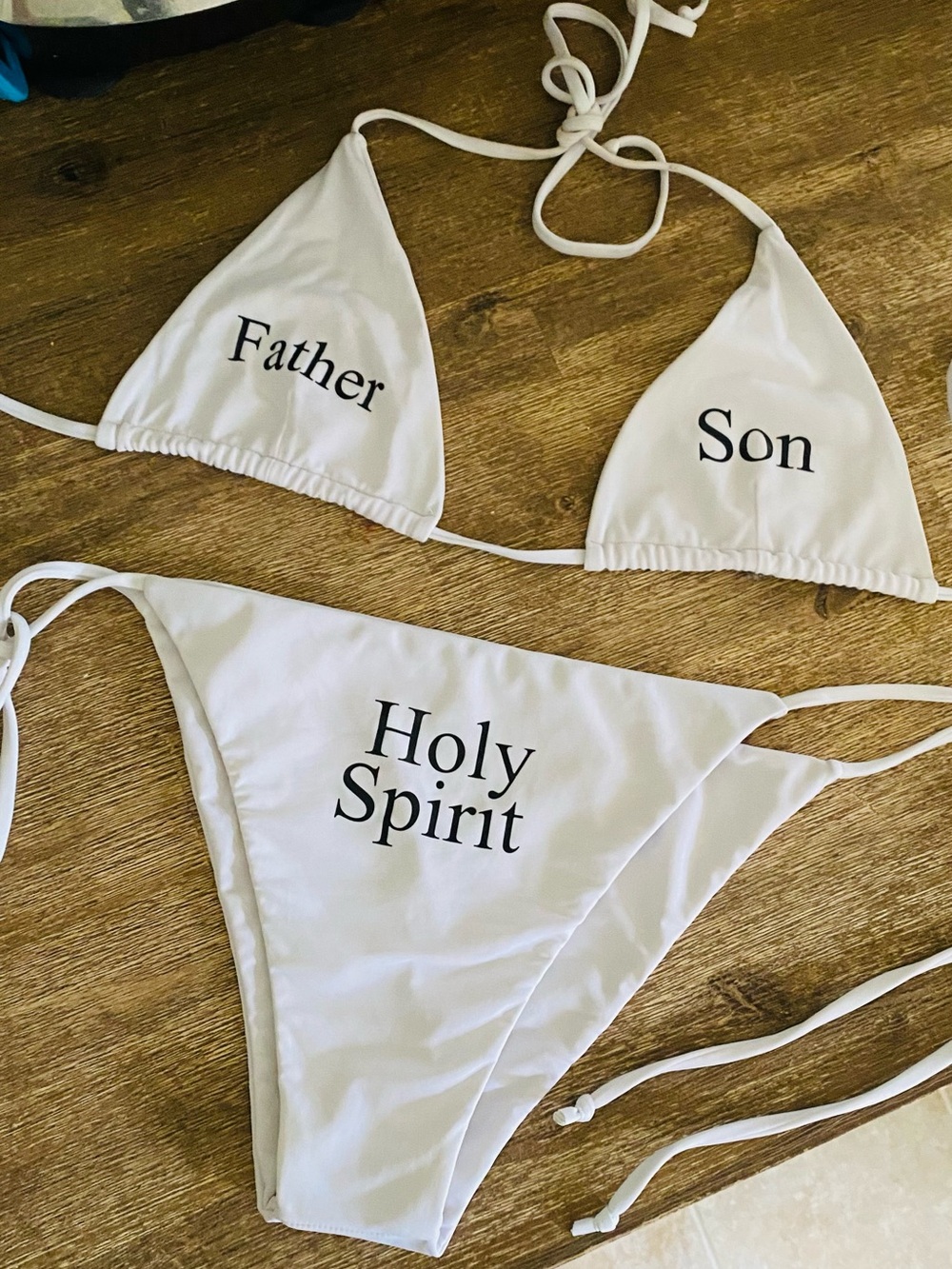 Praying “Holy Trinity” Bikini